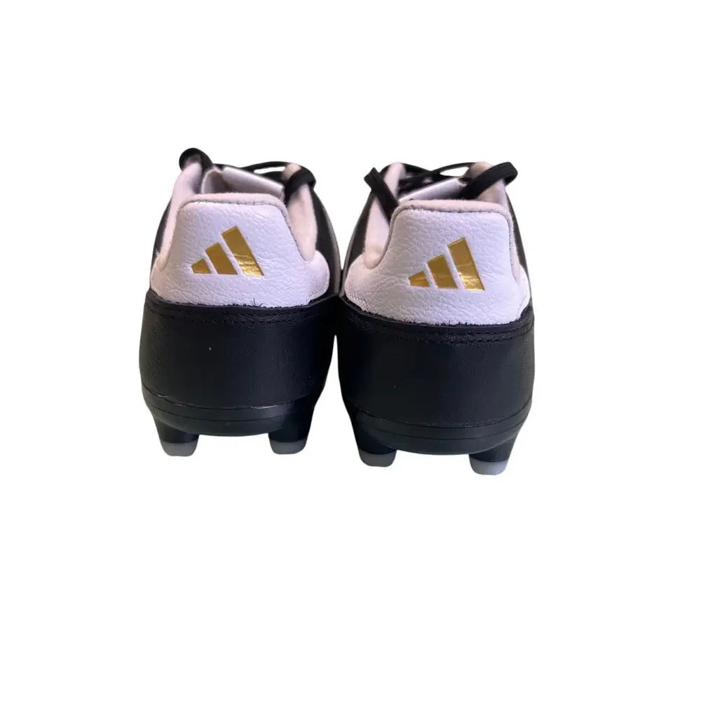 Adidas Copa Icon FG Firm Ground Cleats Black White Gold Size Men's 7 Women's 8